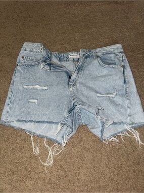 Garage Light Blue Denim Mom Jeans